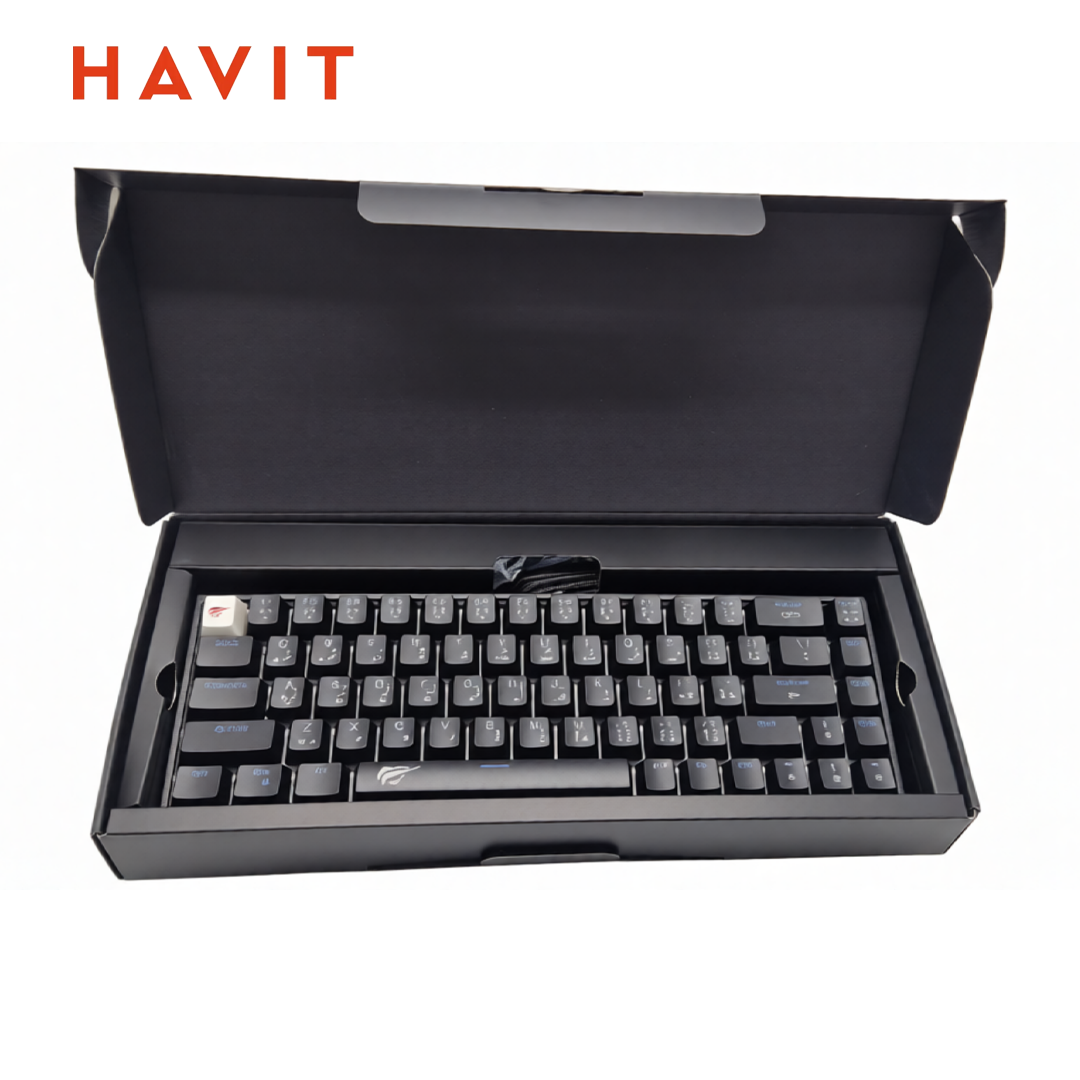 HAVIT KB881L Clavier Mécanique Gaming 68 Touches – Rétroéclairé RGB