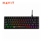 HAVIT KB881L Clavier Mécanique Gaming 68 Touches – Rétroéclairé RGB
