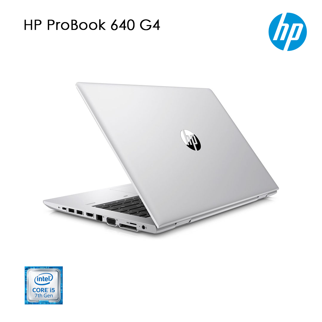 HP ProBook 640 G4 – Intel Core i5 (7ème Génération) | 8GB / 16GB RAM | SSD 256GB ou 512GB | Écran 14″ FHD | État Excellent