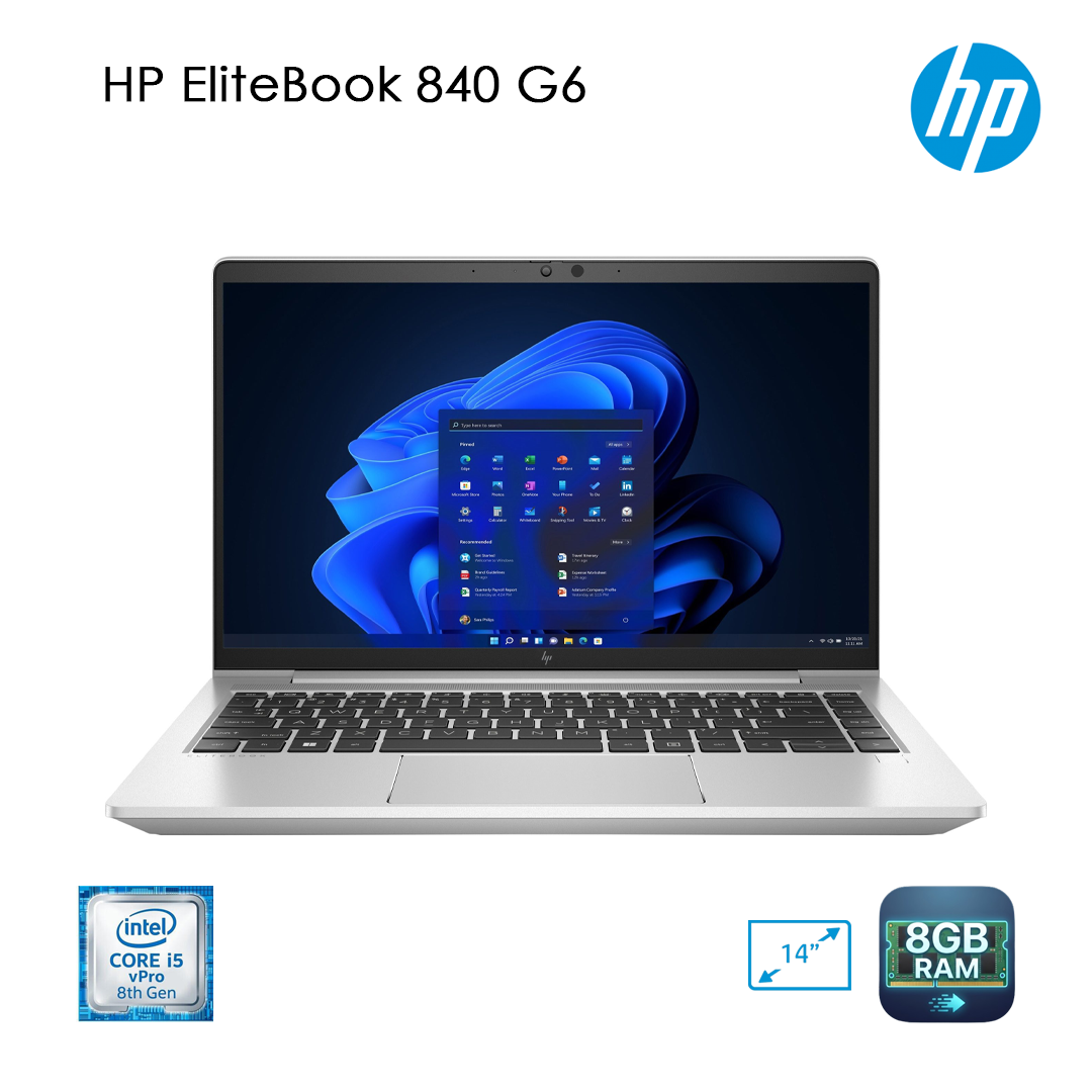 HP EliteBook 840 G6 – Intel® Core™ i5-8365U| RAM 8 Go/16 Go | SSD 256 Go/512 Go | Écran 14″ Full HD | Occasion – Excellent État