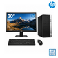 HP ProDesk 400 G4 MT i5 6e Génération – 8 Go RAM – SSD 128 Go + HDD 2 To/Ecran 20 Pouces État Excellent