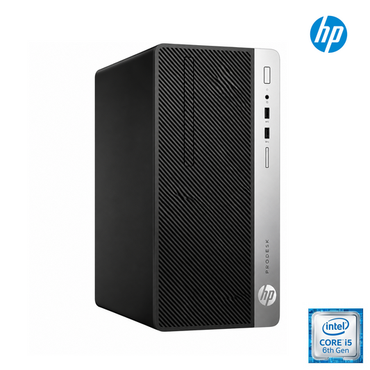 HP ProDesk 400 G4 MT i5 6e Génération – 8 Go RAM – SSD 128 Go + HDD 2 To / État Excellent