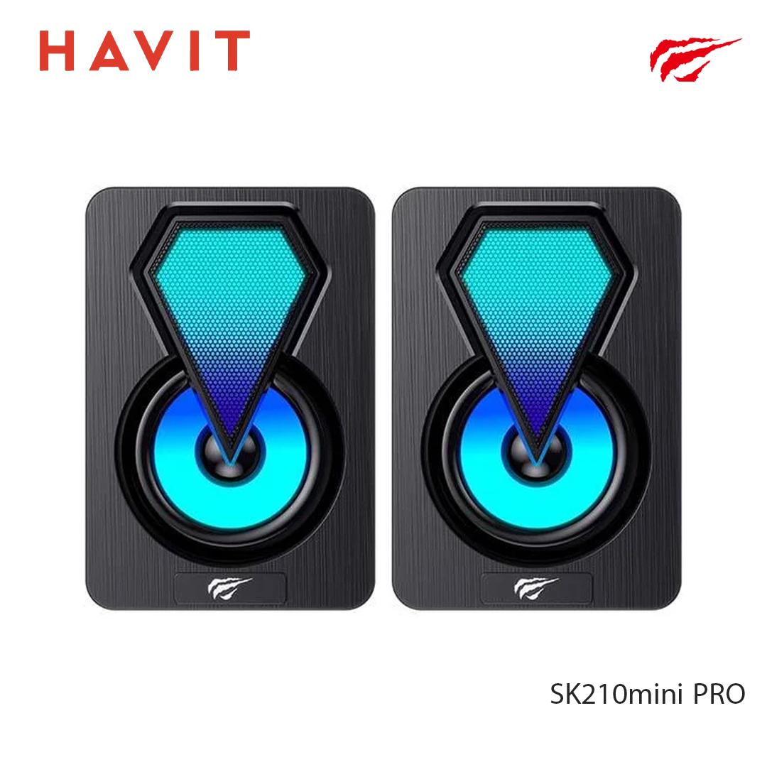 Haut-parleurs Gaming HAVIT SK210mini PRO RGB