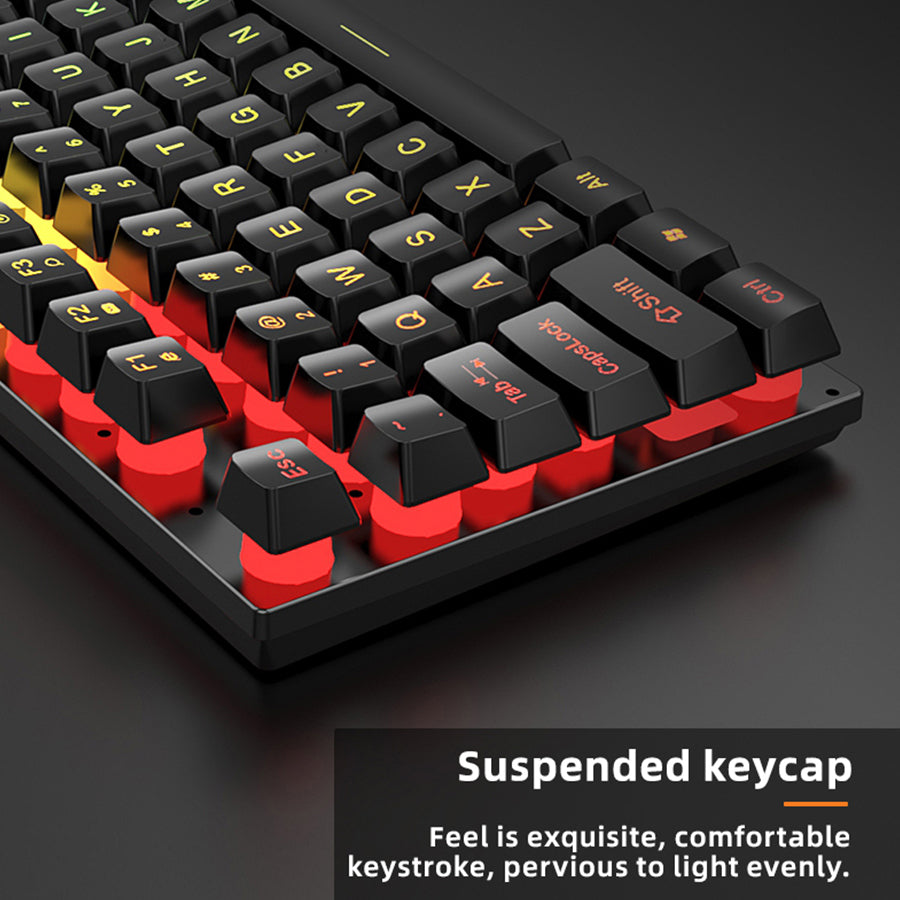JERTECH CT4-01 – Pack Gaming 4 en 1 (Clavier, Souris, Casque et Tapis de souris)