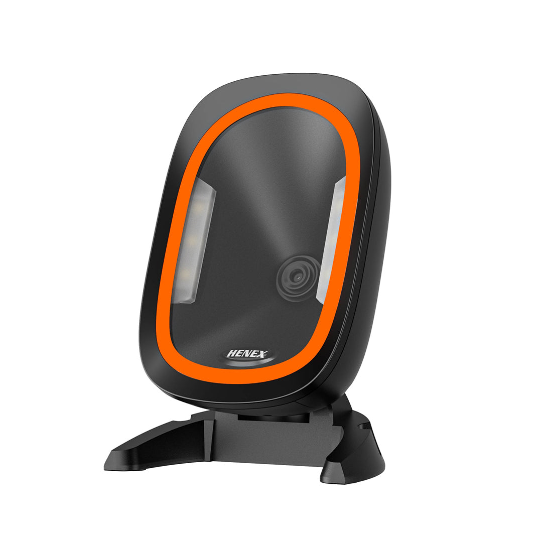 Henex HC-666 – Scanner de Codes-Barres 2D de Bureau USB