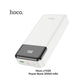 Hoco J102A – Power Bank 20000 mAh USB avec Écran LED