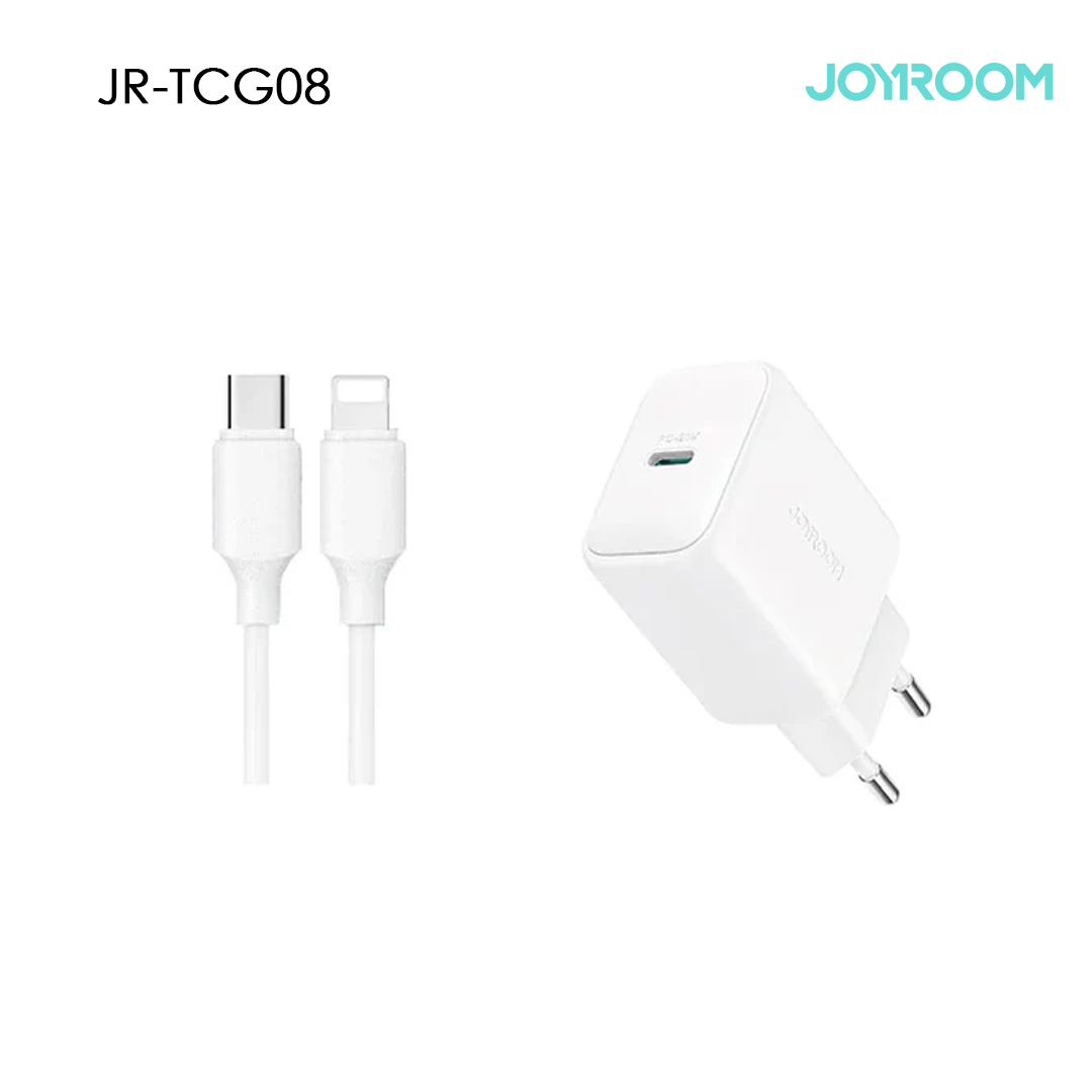 Chargeur Joyroom JR-TCG08 20W PD + cable Type-C Lightning
