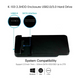 Boîtier Disque 2.5" K-103 USB 3.0/2.0 SATA