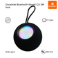 Kisonli G3 5W - Enceinte Bluetooth RGB Portable Noir