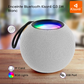 Kisonli G3 5W - Enceinte Bluetooth RGB Portable Blanc