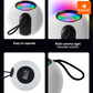 Kisonli G3 5W - Enceinte Bluetooth RGB Portable Blanc