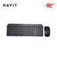 Kit Combo Clavier Souris Sans Fil HAVIT – Double Mode 2,4 GHz – KB836WB
