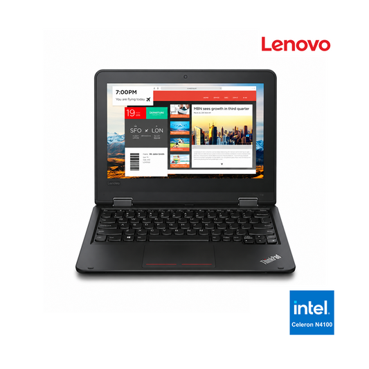 Lenovo Yoga 11E – Intel® N4100| RAM 8GB/16GB | SSD 128 GB | Écran 11.6″ Full HD | Tactile | x360 | Utilisé – Excellent État
