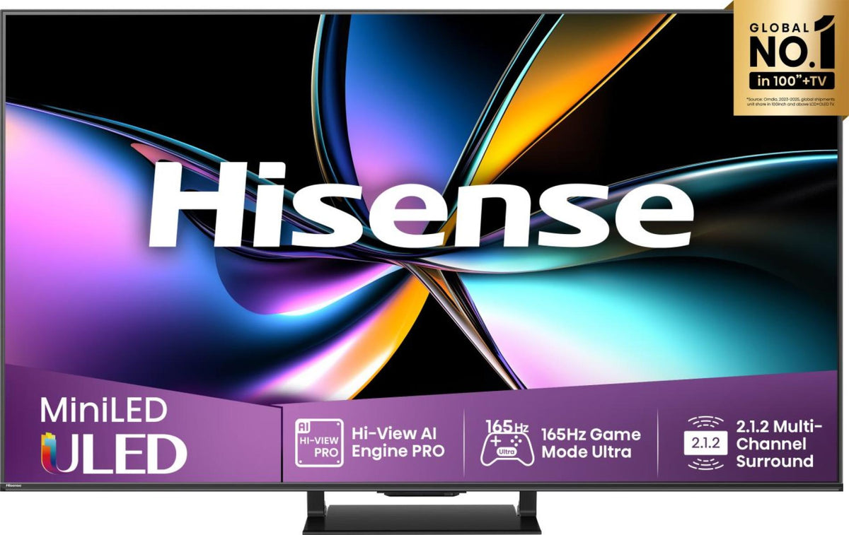 Hisense 65U7Q – Téléviseur 65 Pouces 4K UHD Smart TV (ULED MiniLED / 165Hz / VIDAA OS)