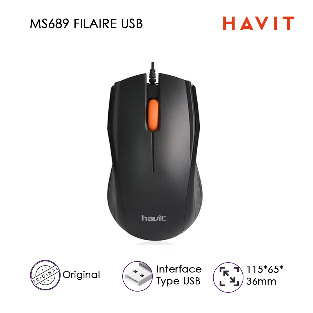 HAVIT MS689 — Souris Filaire USB