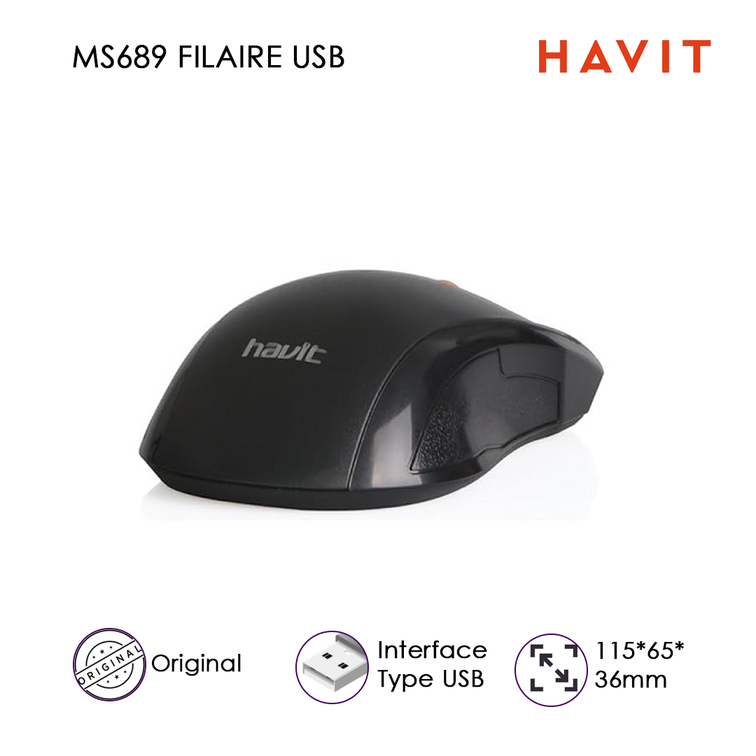 HAVIT MS689 — Souris Filaire USB