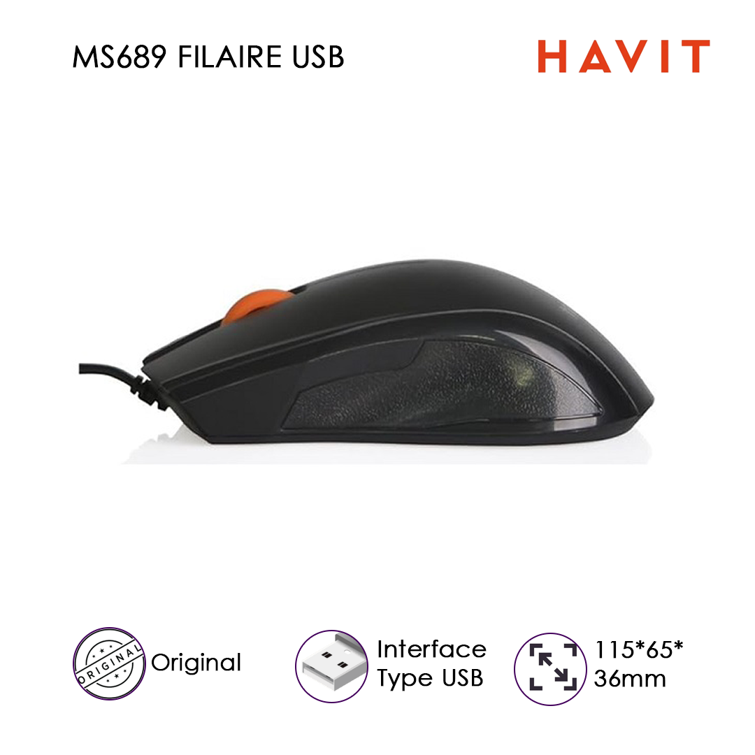HAVIT MS689 — Souris Filaire USB