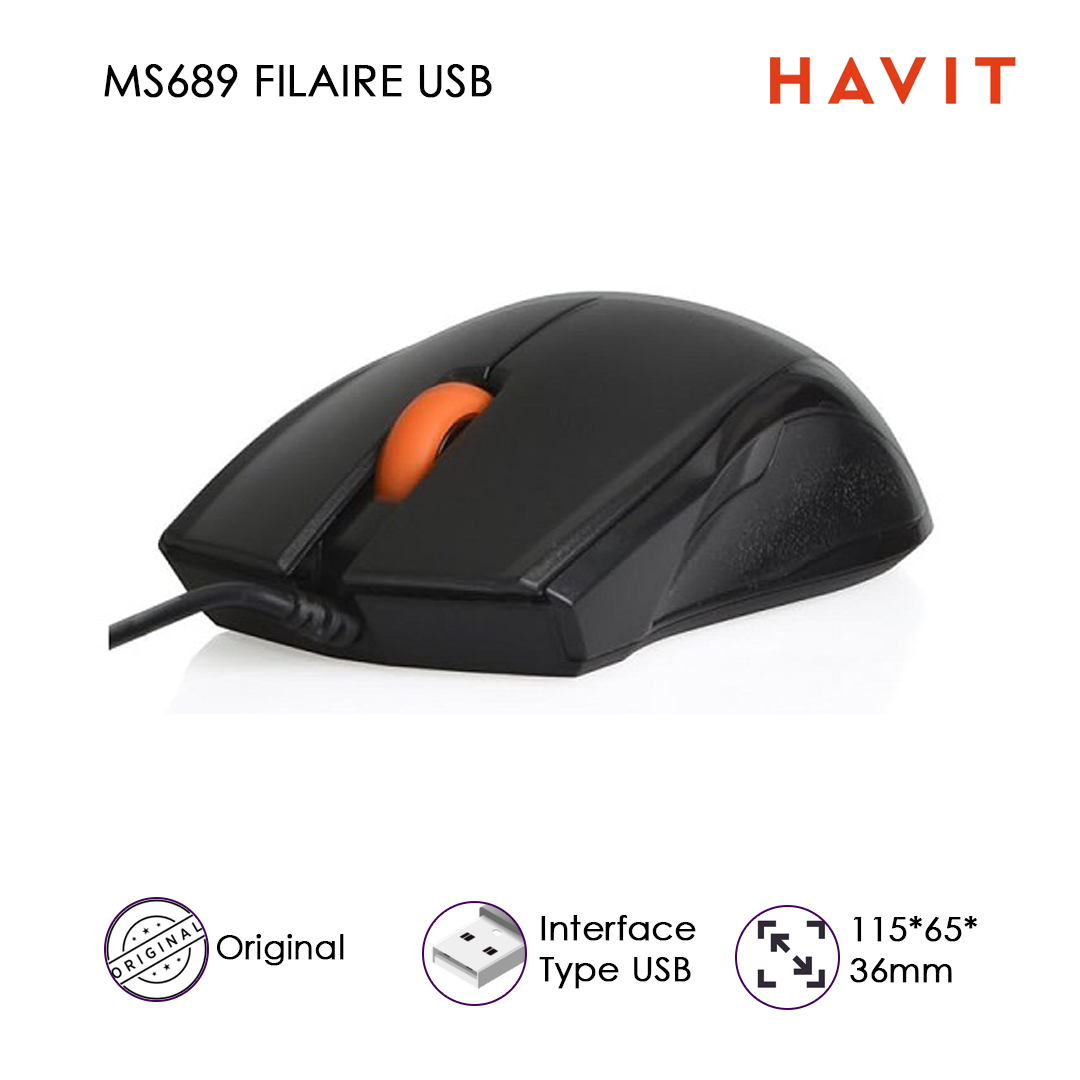 HAVIT MS689 — Souris Filaire USB