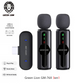 Microphone Sans Fil Green Lion GM-76X - Double Micro avec Réduction de Bruit (USB-A/Type-C/Lightning)