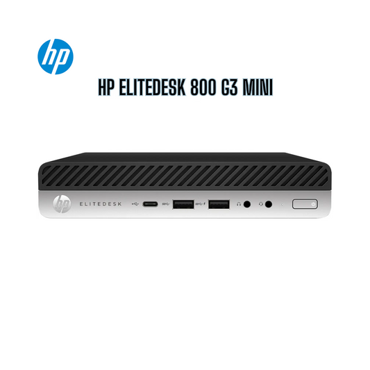 Mini PC HP EliteDesk 800 G3 - Intel Core i5-6500, 8Go RAM, 256Go SSD