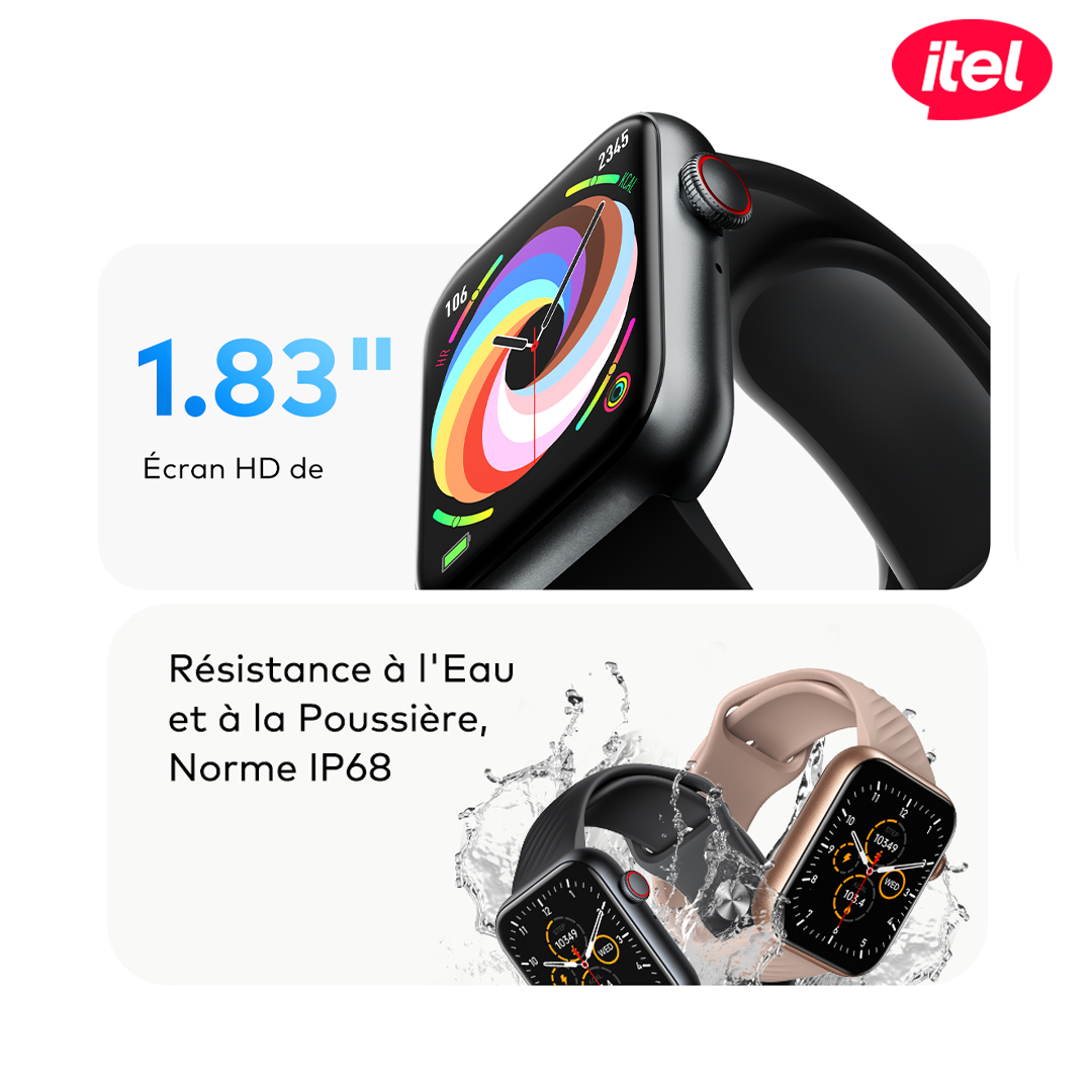 Montre Connectée Itel Sones Smart Watch Native Storm (Modèle ISW-011)