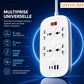 Multiprise  SIYOTEAM SC4407C 2500W USB-C/USB-A