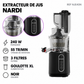 Extracteur de Jus à Mastication Lente Nardi NJE40N