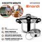 Nardi NPCM618XB – Cocotte minute 6L en inox premium