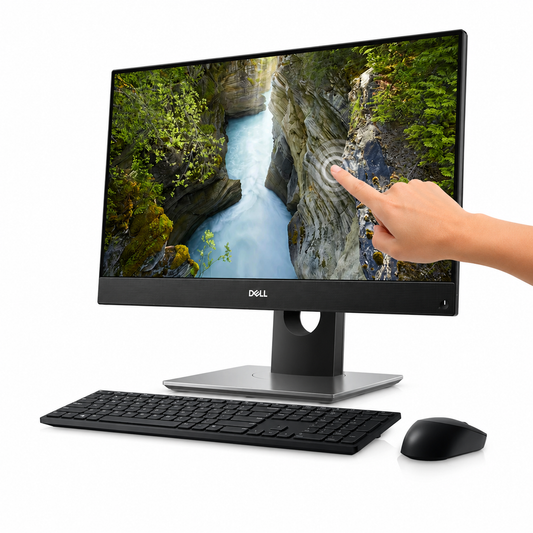 PC All-in-One Dell OptiPlex 5490 24" Tactile - Intel Core i5-10600T, 8Go RAM, 256Go SSD