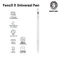 Green Lion Pencil X Universal Pen Blanc GL-PEN6