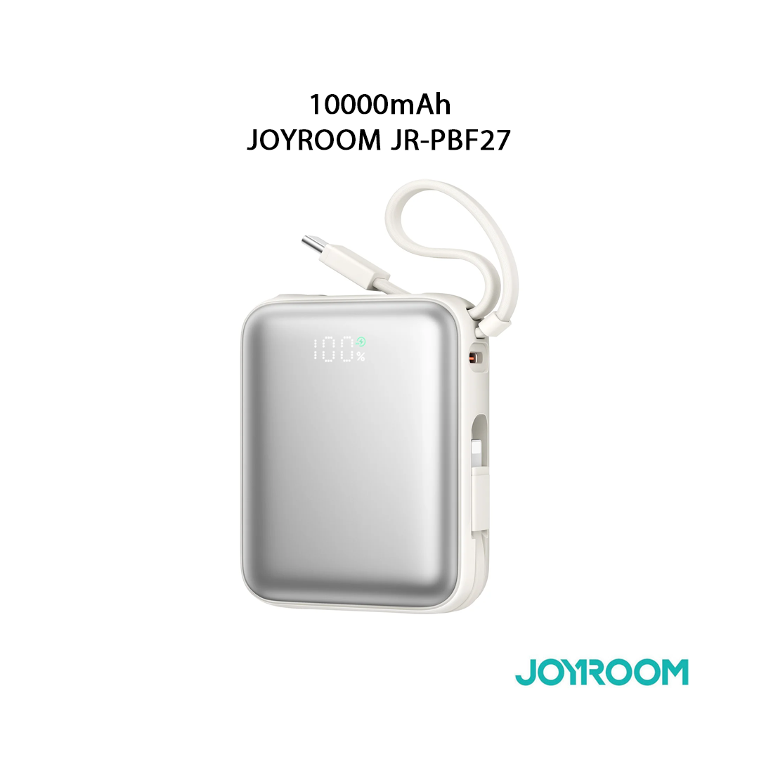 Power Bank JOYROOM JR-PBF27 10000mAh 22,5W avec Câbles Intégrés
