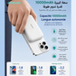Power Bank JOYROOM JR-W020, 10000mAh, charge magnétique sans fil 15W et PD 20W filaire. Facture pro et SAV chez ARMON STORE. Livraison rapide !