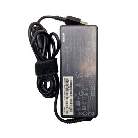 Chargeur Laptop Lenovo Original 90W 20V 4.5A – Fiche usb jaune avec Câble Trèfle Excellent État