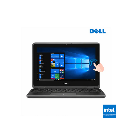Dell Latitude 3189 Convertible 2-en-1 – Écran Tactile HD 11.6″ | Intel N4000 | RAM 4Go / 8Go | SSD 128Go | Occasion – Excellent État