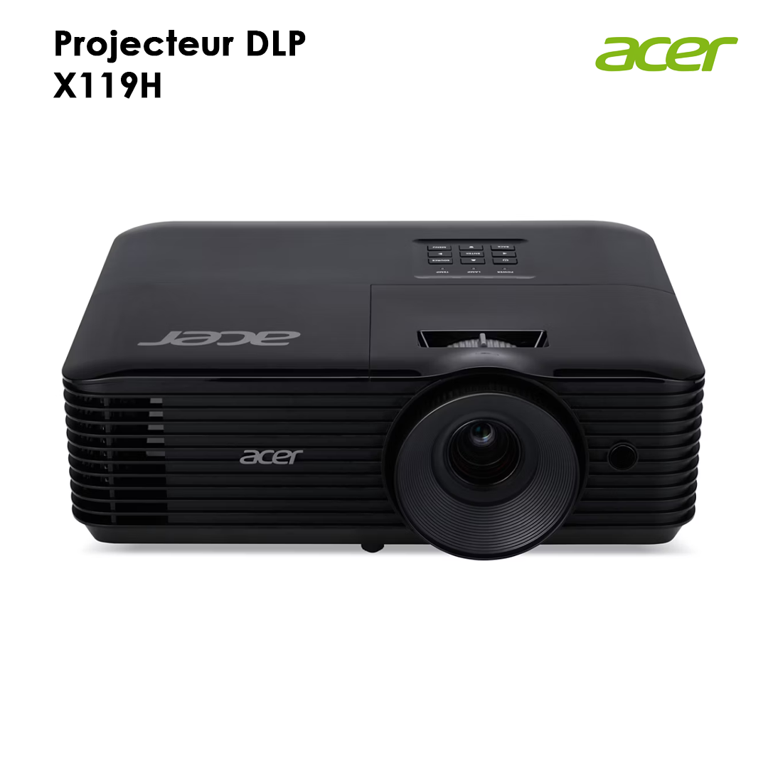 Projecteur DLP Acer X119H SVGA 4800 Lumens HDMI/VGA