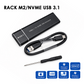 Boitier Externe SSD M.2 NVMe USB-C 10Gbps