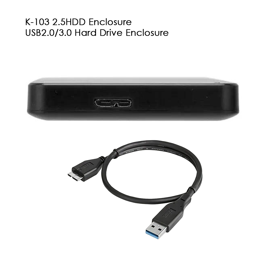 Boîtier Disque 2.5" K-103 USB 3.0/2.0 SATA