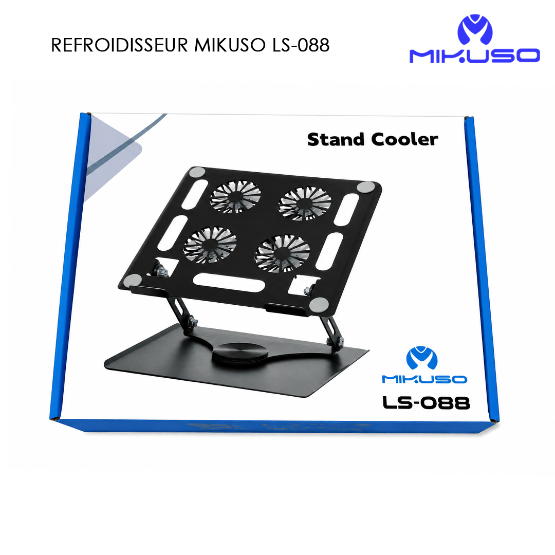 Refroidisseur PC Portable Mikuso LS-088 | Stand Cooler