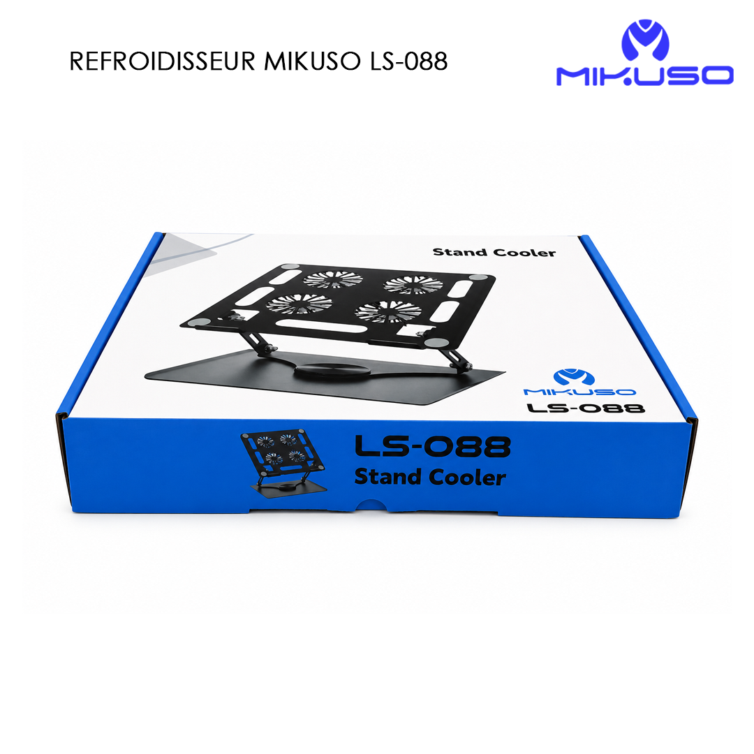 Refroidisseur PC Portable Mikuso LS-088 | Stand Cooler