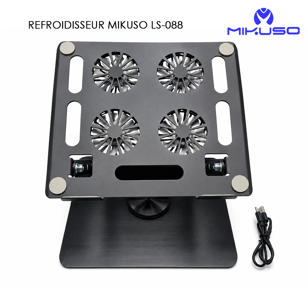 Refroidisseur PC Portable Mikuso LS-088 | Stand Cooler