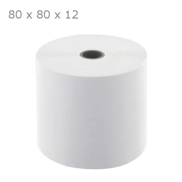 Rouleau de Papier Thermique pour Imprimante Caisse & POS (80mm)