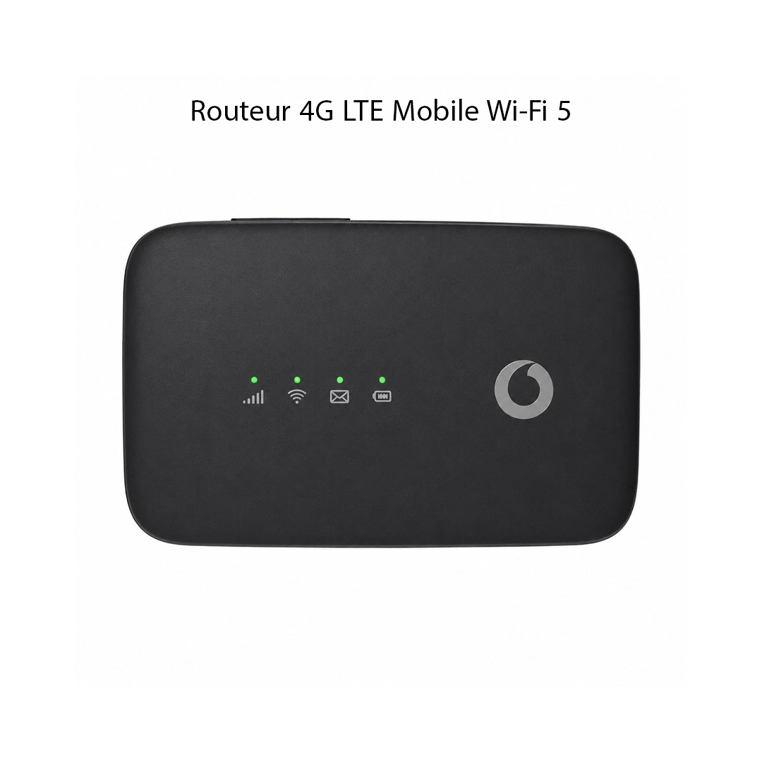 Routeur 4G LTE Mobile Wi-Fi 5 Pocket – Batterie 2200mAh & 150 Mbps Fast Speed