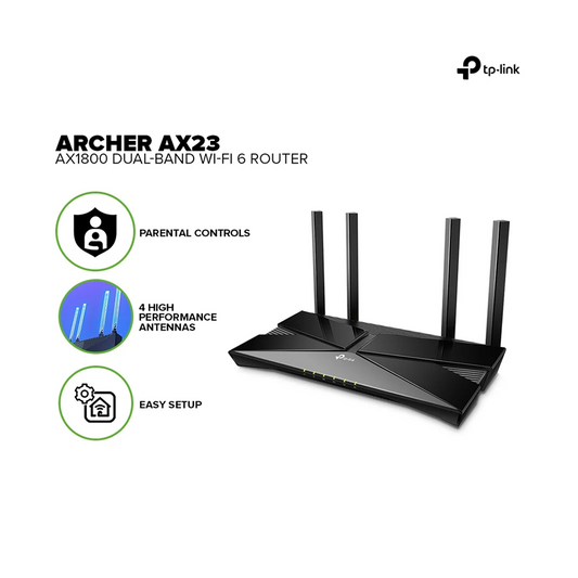 Routeur Wi-Fi 6 Dual Band TP-Link Archer AX23 (AX1800)