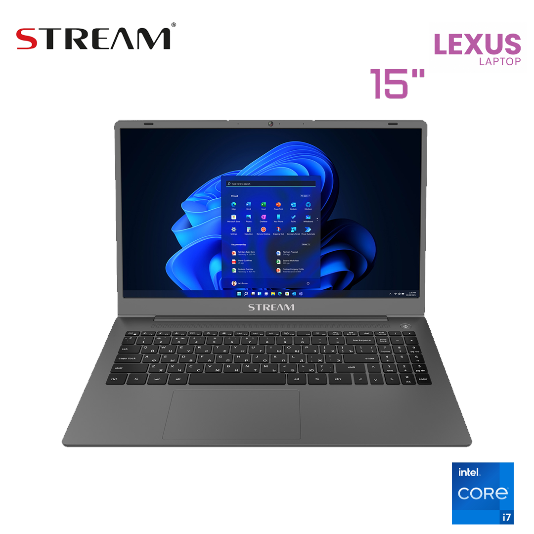 STREAM LEXUS NS15C I7 1255U /8GO DDR4 /512GO SSD/ 15.6″ FHD IPS/ WIFI 6E-État Neuf