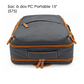 Sac à dos PC Portable 15" (S75) Gris & Cognac