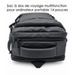 Sac à dos de voyage multifonction pour ordinateur portable 14 pouces - S601