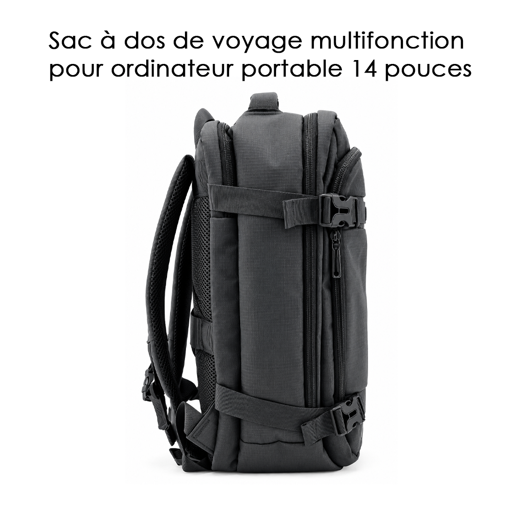 Sac à dos de voyage multifonction pour ordinateur portable 14 pouces - S601