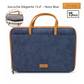 Sacoche Elegante B03 pour PC Portable 15.6" – Navy Blue