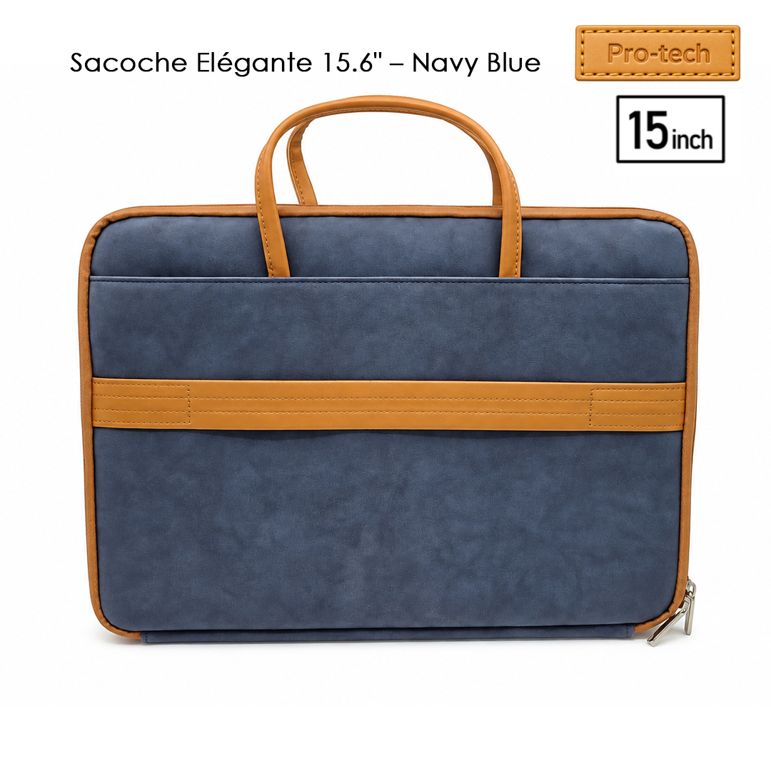 Sacoche Elegante B03 pour PC Portable 15.6" – Navy Blue