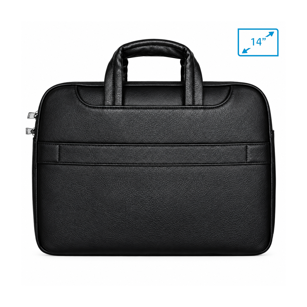 Sacoche PC Portable 14" GENPOUND Noir Elegante